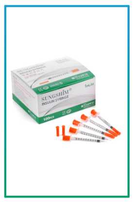 صورة ابر انسولين SUNGSHIM مقاس 30 G