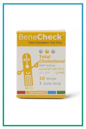 صورة شرائط اختبار الكوليسترول بيني شيك