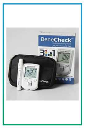 صورة جهاز قياس السكر والكوليسترول بيني شيك