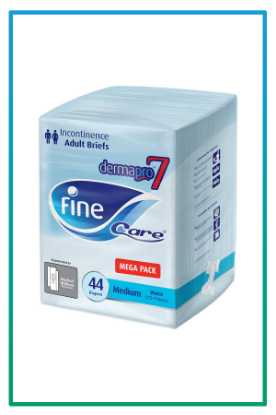 صورة حفائض فاين كير SIZE: M عبوة 44