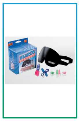 صورة سدادات اذن مع غطاء للعين DAP507A