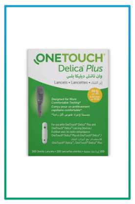 صورة ابر وخز السكر وان تاتش ديليكا بلس عبوة 100