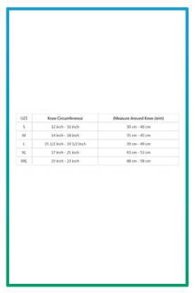 صورة مشد ركبة مفتوح CONWEL-5702 size-XL