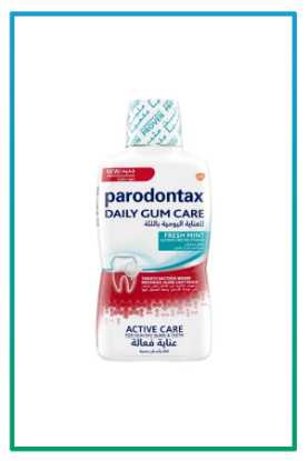 صورة مضمضة بارودونتكس نعناع منعش