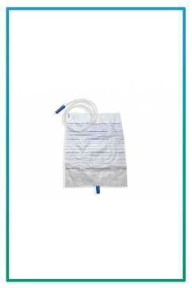 صورة كيس جمع البول 1000 ملي لي قصير ASP011