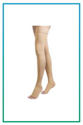 صورة شراب ضاغط فوق الركبة تركي مقاس XL