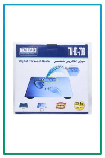 صورة ميزان الكتروني شخصي TAITAN TNHD-708