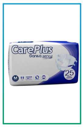 صورة حفائض كير بلاس M عبوة 25