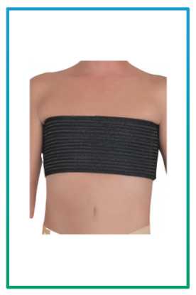 صورة حزام للصدر بعد عمليات شفط الدهون B-016/S