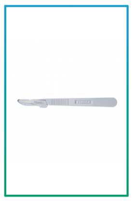 صورة مشرط جراحي بيد مقاس 22