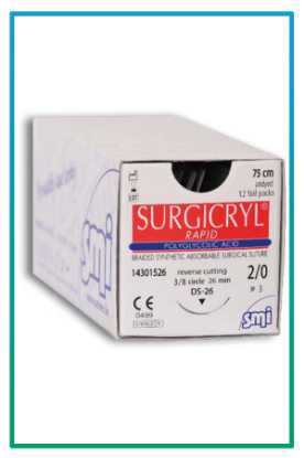 صورة خيط جراحي داخلي من smi مقاس - 2/0