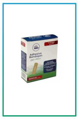 صورة لصقة جروح بلون الجلد50 قطعه