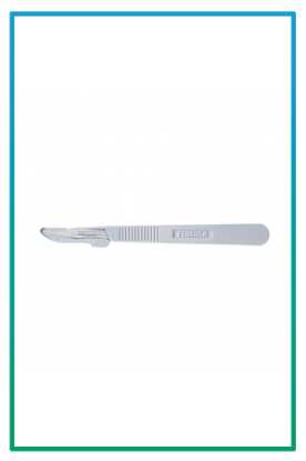 صورة مشرط جراحي بيد مقاس 21