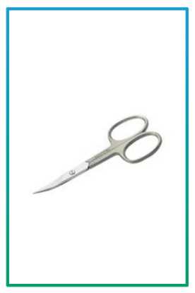 صورة مقص حديد منحني