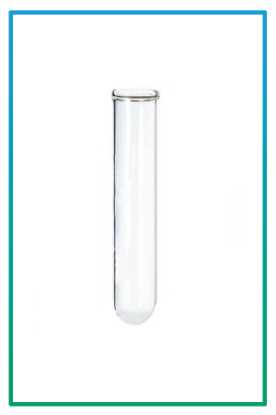 صورة انبوب اختبار زجاجي16*160 الماني بغطاء